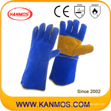 Cowhide Split Leather Industrial Safety Welding Hand Work Gloves (11112)
